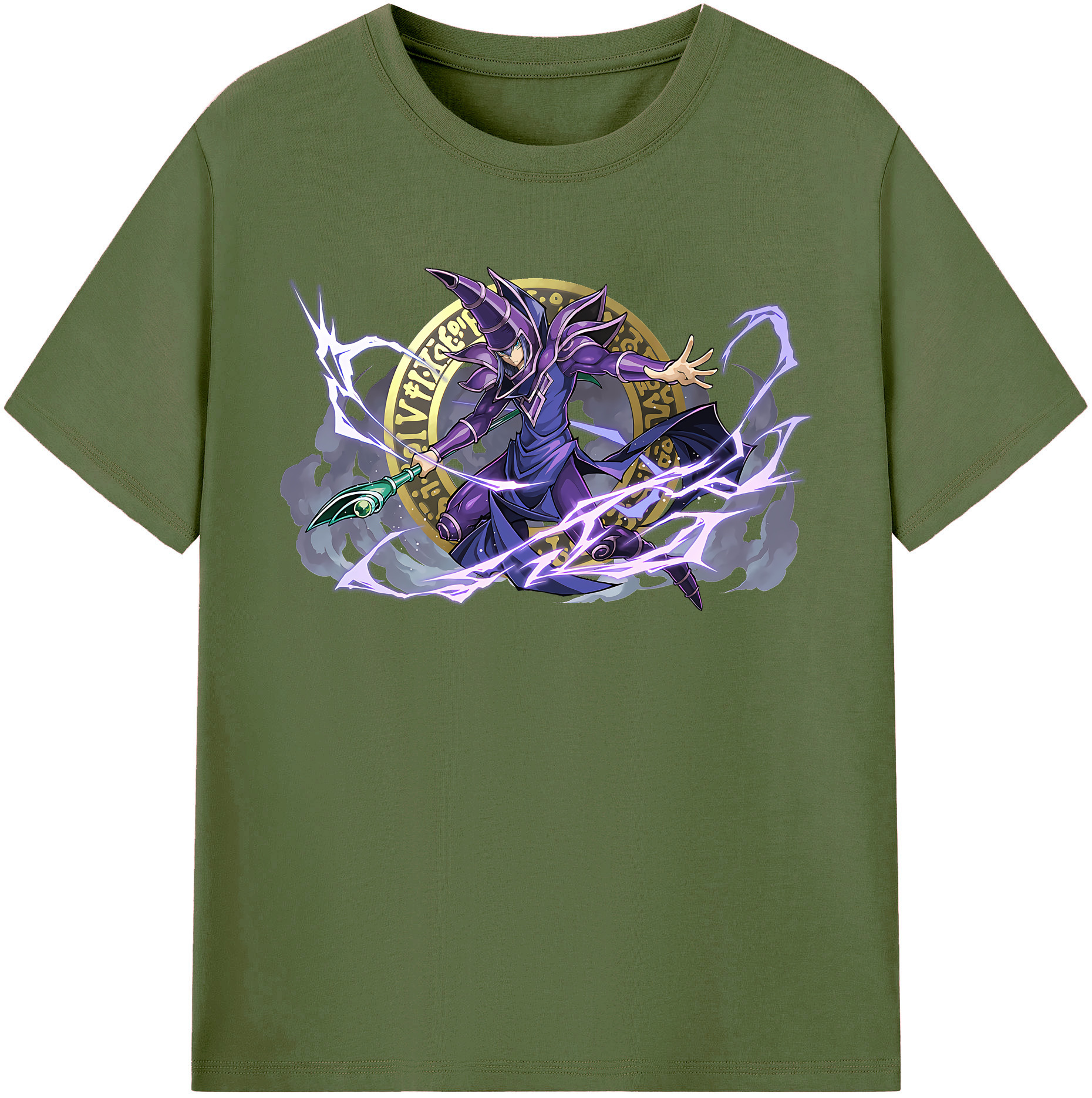 （画像用） 遊☆戯☆王 Yu-Gi-Oh! 綿100％半袖Tシャツ（フロントプリント）